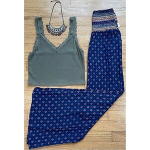 🔮Whimsical Spotted Wide-Leg Pants🔮